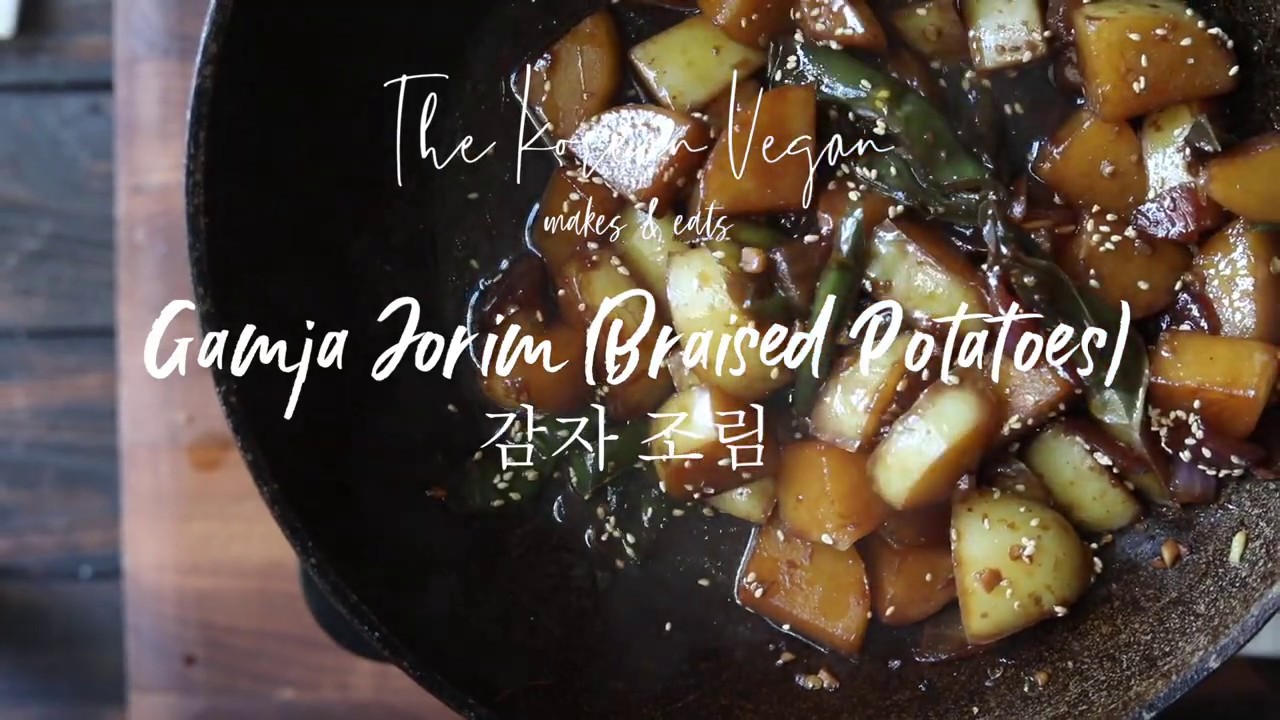 DELICIOUS GAMJA JORIM (KOREAN BRAISED POTATOES)