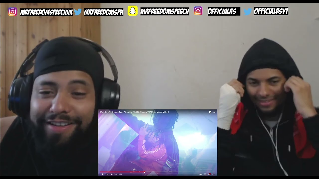 *UK🇬🇧REACTION* 🇹🇭 Kod Rang Feat  Tarvethz, 1Mill & NameMT - Dandee  [Official Music Video] THAI  RAP