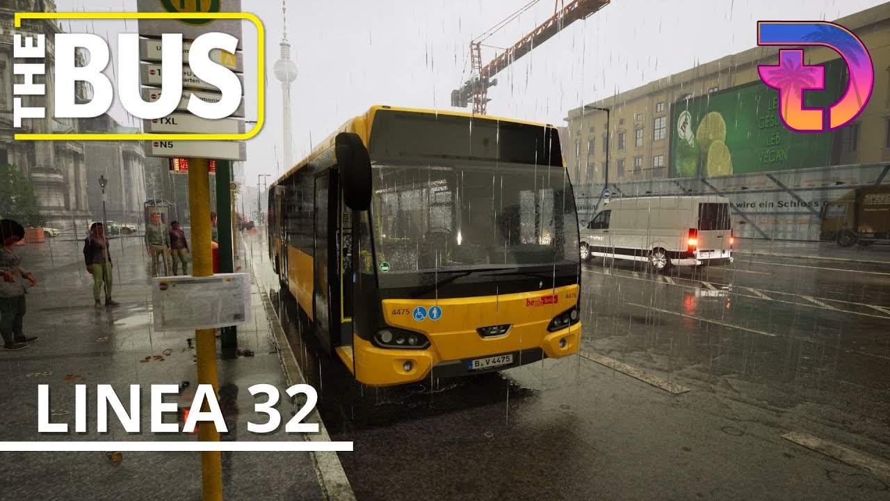 The Bus - Linea 32 | Logitech G920 | RTX 4060 TI ULTRA GRAPHIC