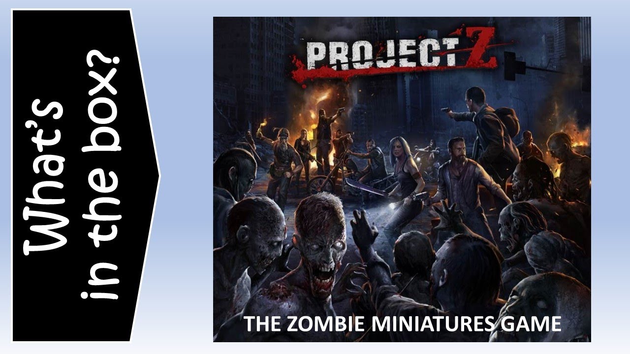 Project Z - Zombie Apocalypse game from Warlord Games: Unboxing & Review