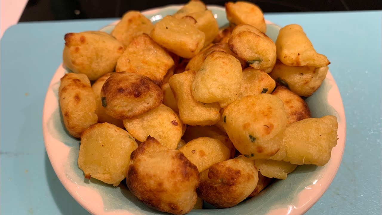 BOLINHOS DE BATATA DOCE NA AIRFRYER! Uma delicia!!!