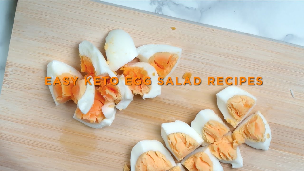 Easy Keto Egg Salad Recipes | Keto Salad Dressing