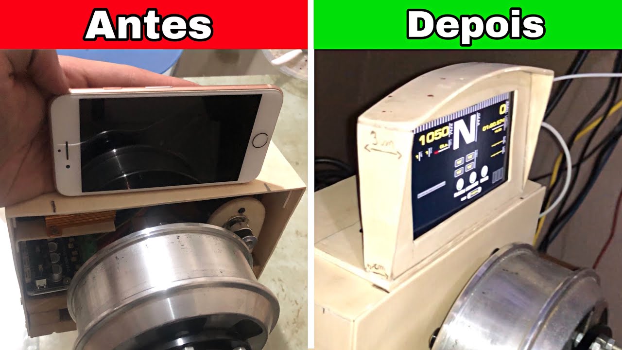 FAZENDO UMA SIM DASHBOARD CASEIRA PARA O SIMULADOR CASEIRO!!