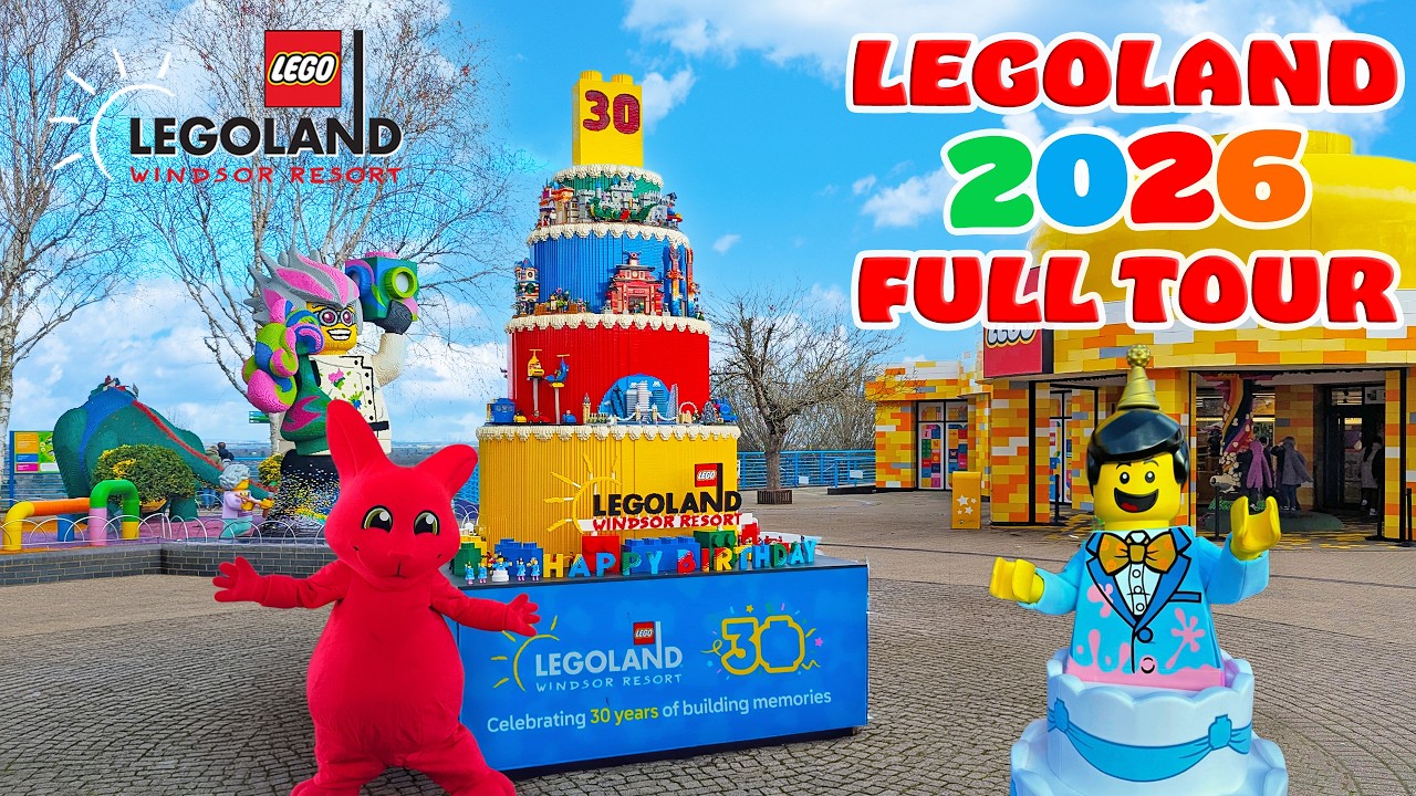 Legoland Windsor Full Tour | Join the 30th Birthday Celebrations (March 2026) [4K]