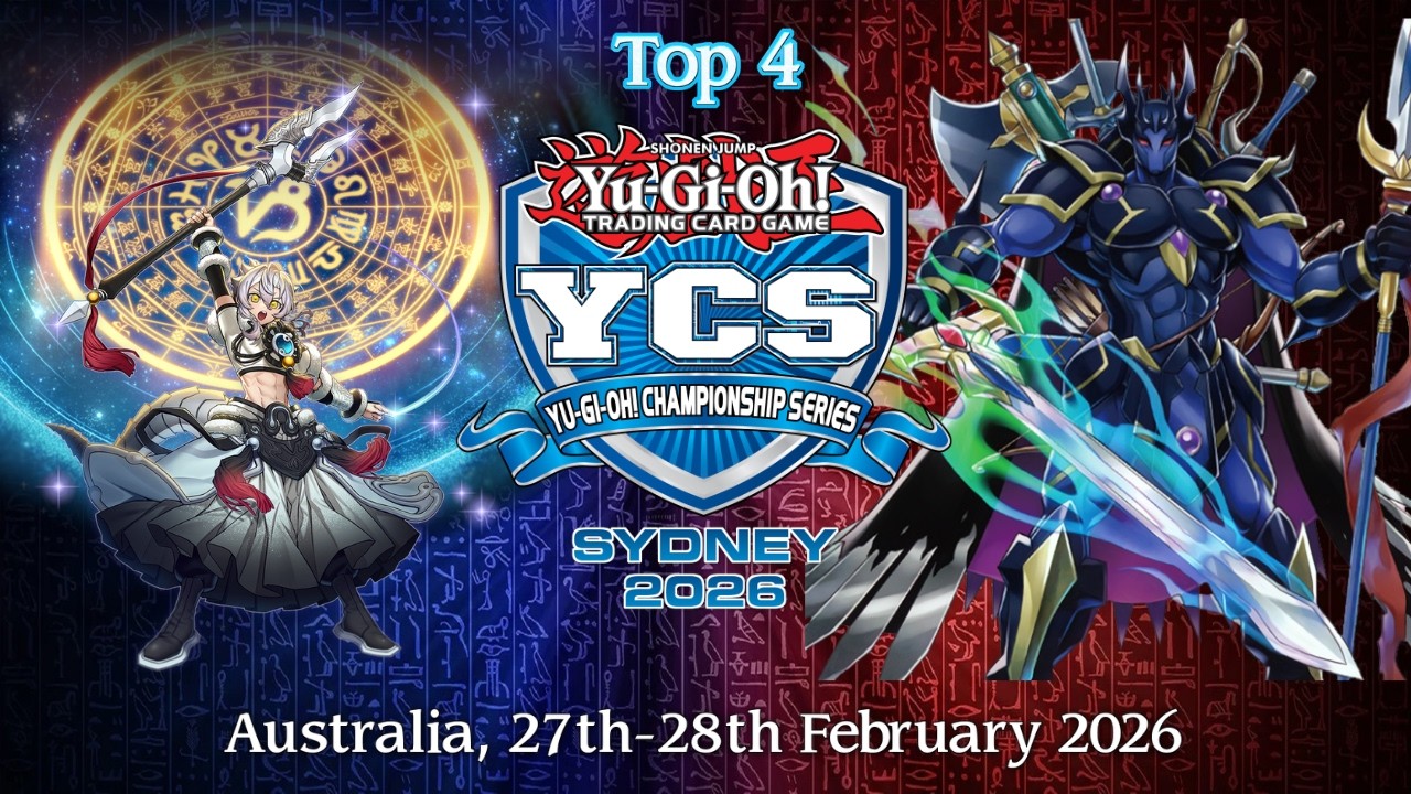 YCS SYDNEY │ Branded Dracotail VS D/D/D │ Top 4 Yu-Gi-Oh! February 2026