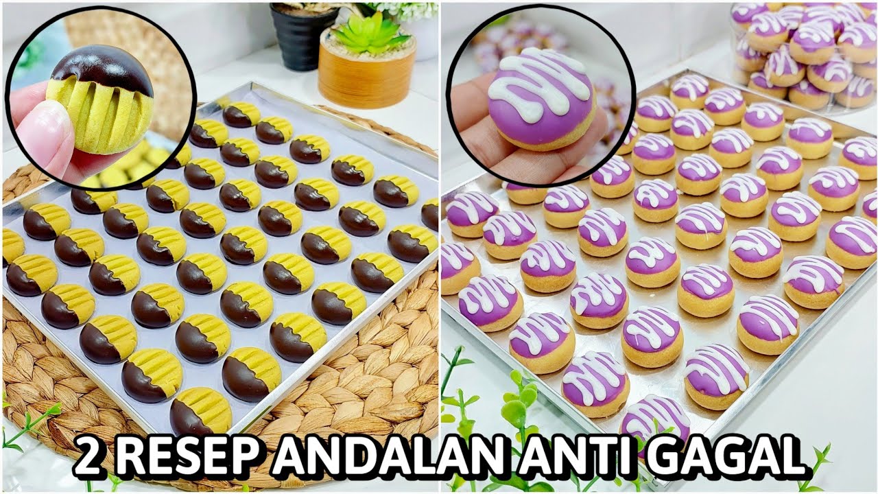 2 resep kue kering wajib ada saat lebaran‼️enak banget bikin nagih kesukaan anak-anak👍