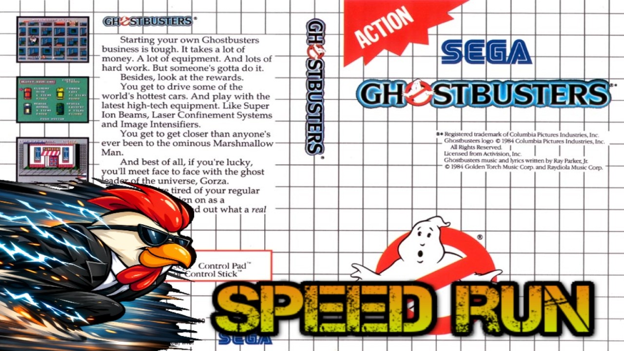 SMS Ghostbusters Speedrun - Any% - 6min 41sec 07ss