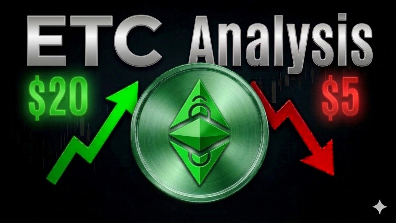 Рост или обвал Ethereum Classic до $20 до $5? Прогноз цены и технический анализ криптовалюты ETC ...