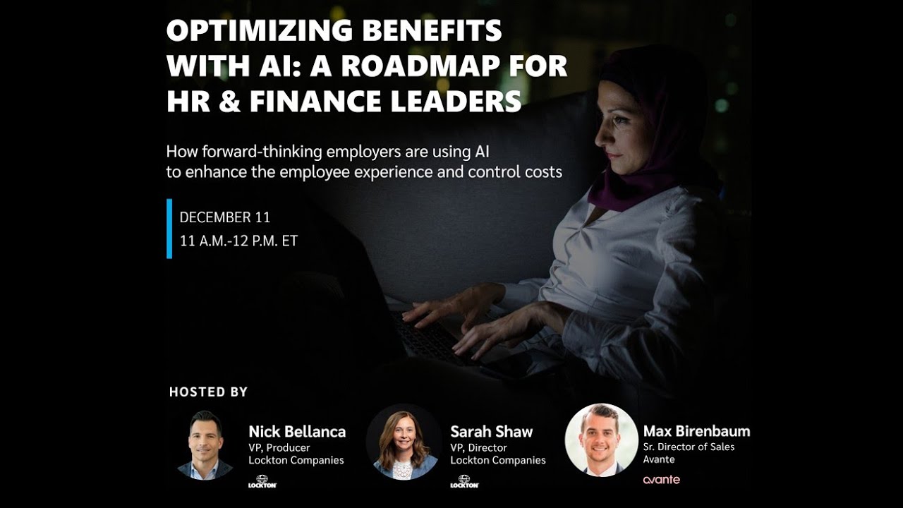Optimizing Employee Benefits & AI:  A Roadmap for HR & Finance Leaders