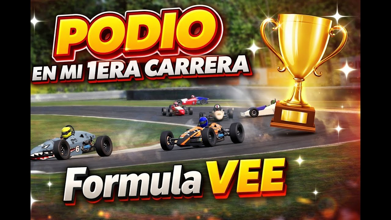 De Novato a Segundo: Mi Debut en Formula VEE en IRACING