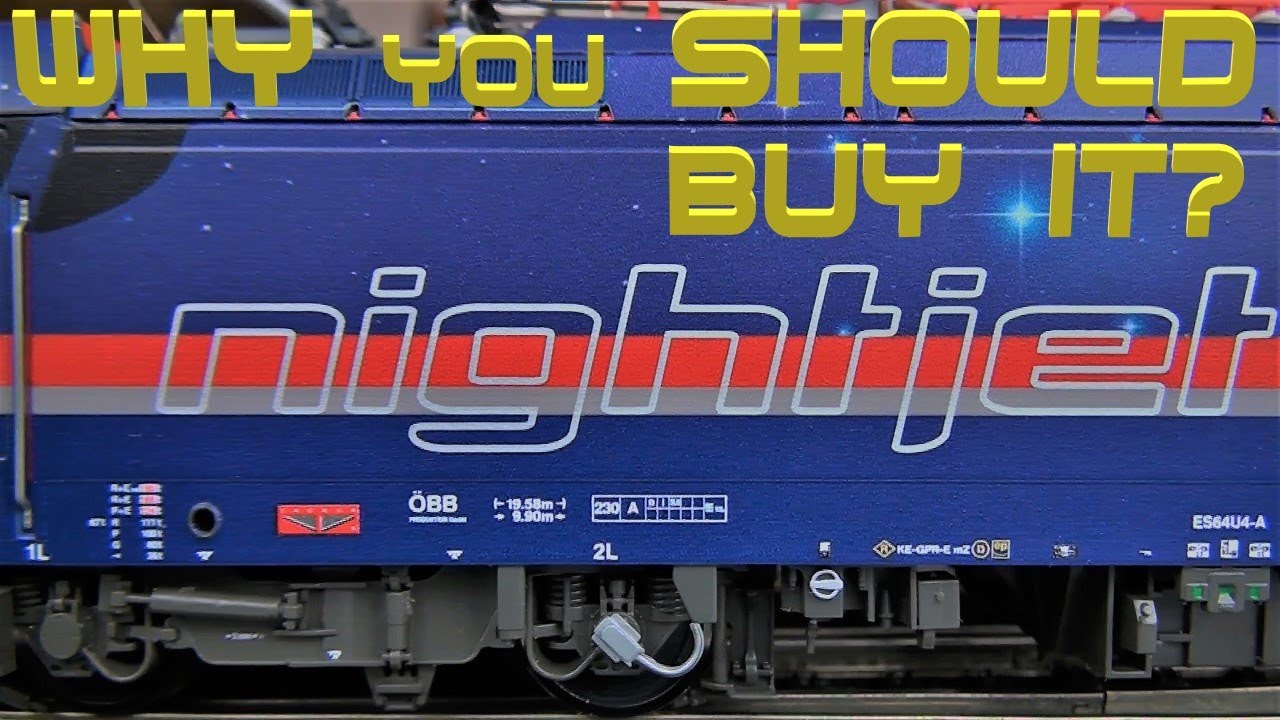 🇦🇹 𝗢̈𝗕𝗕 nightjet by ROCO 70522 / 70523 Siemens Taurus Baureihe E190 012 1216 012-5 ZIMO decoder