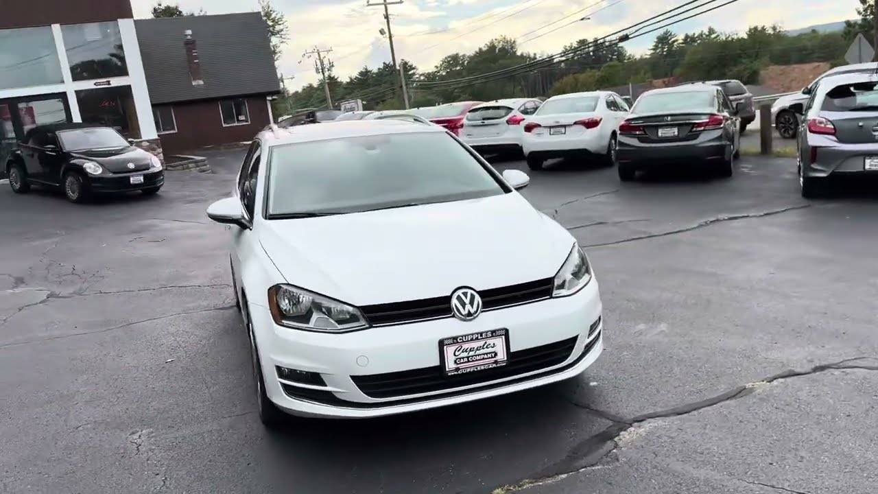 2015 Volkswagen Golf Sportwagen TDI SEL Premium with only 43K miles!!