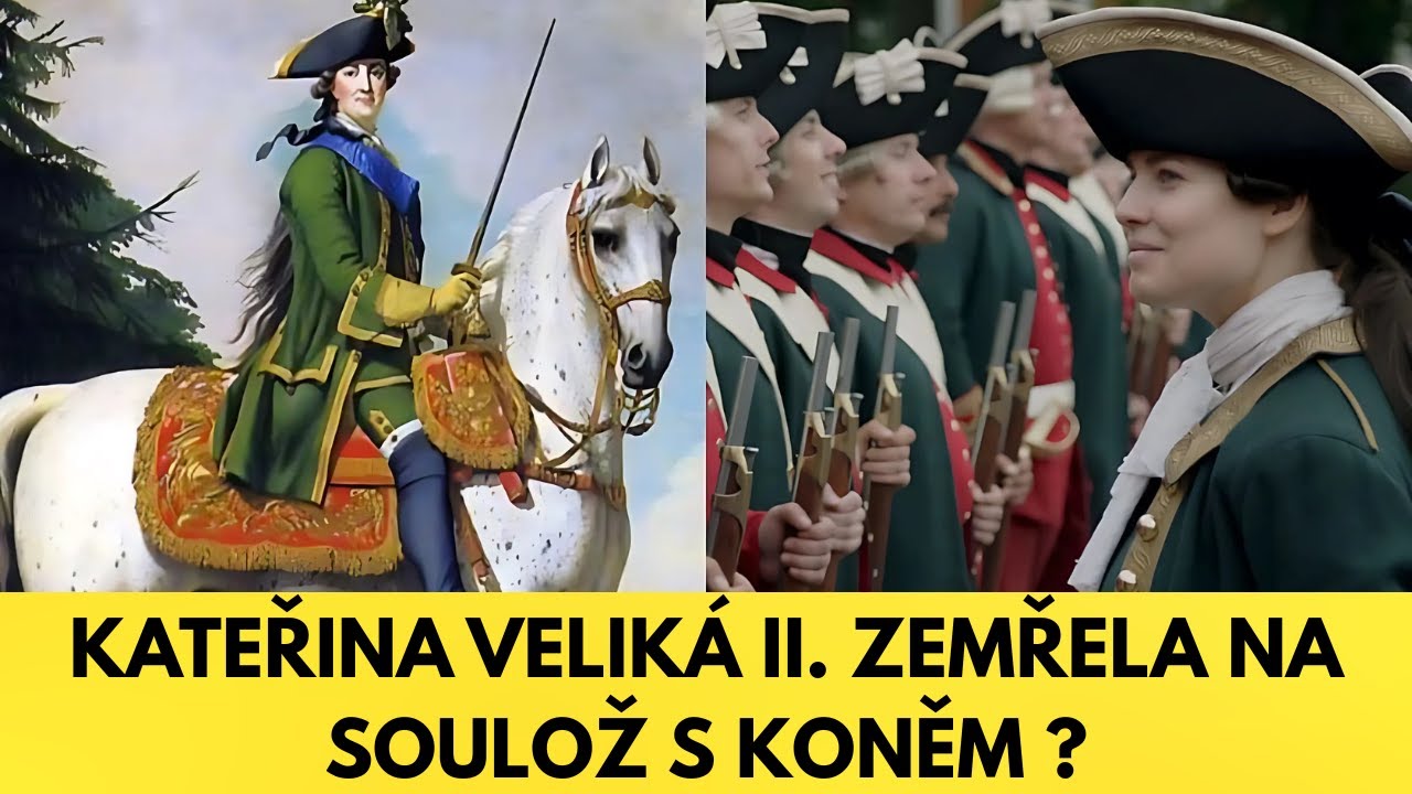 Kateřina II. Veliká - Opravdu zemřela na soulož s koněm ?