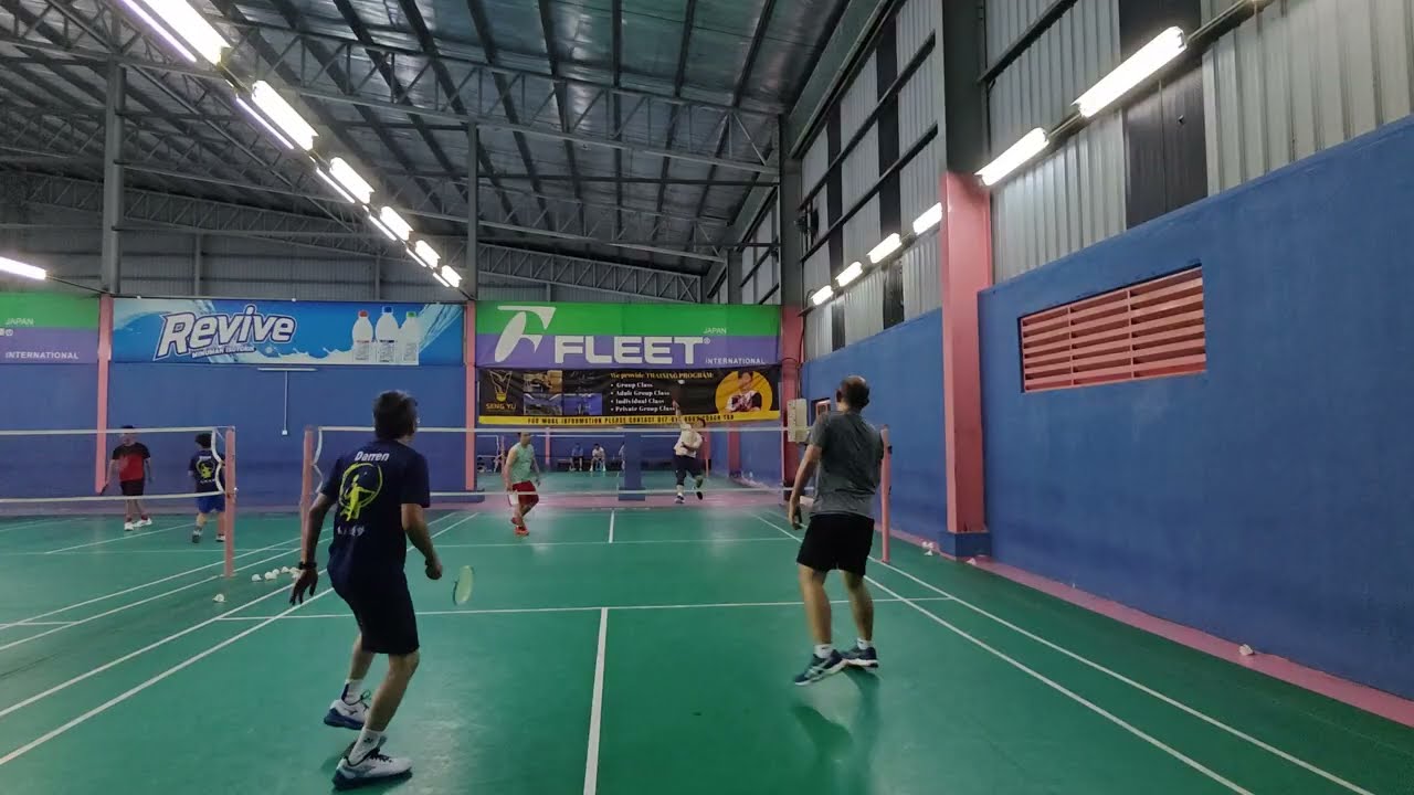 180326 MD Cdarrenk /Yap Vs Heng/小天 social badminton 
