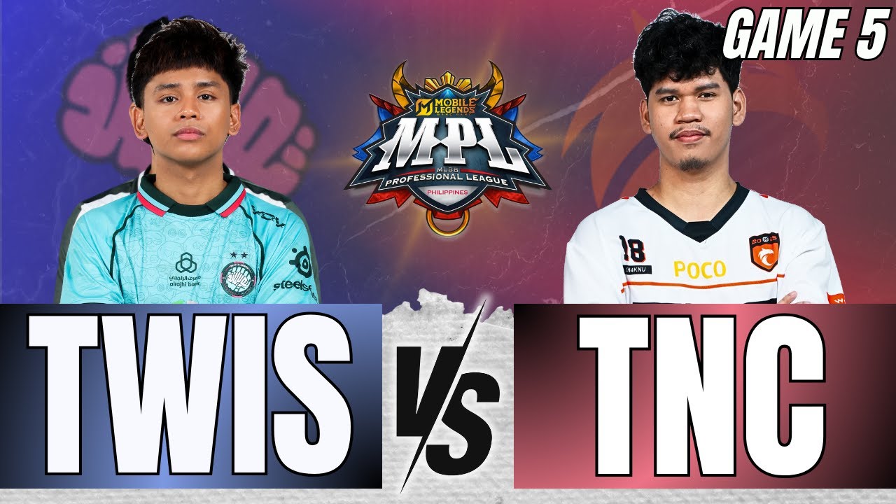 MPL PH SEASON 16 PLAYOFFS DAY 1 | GAME 5 | TWIS VS TNC