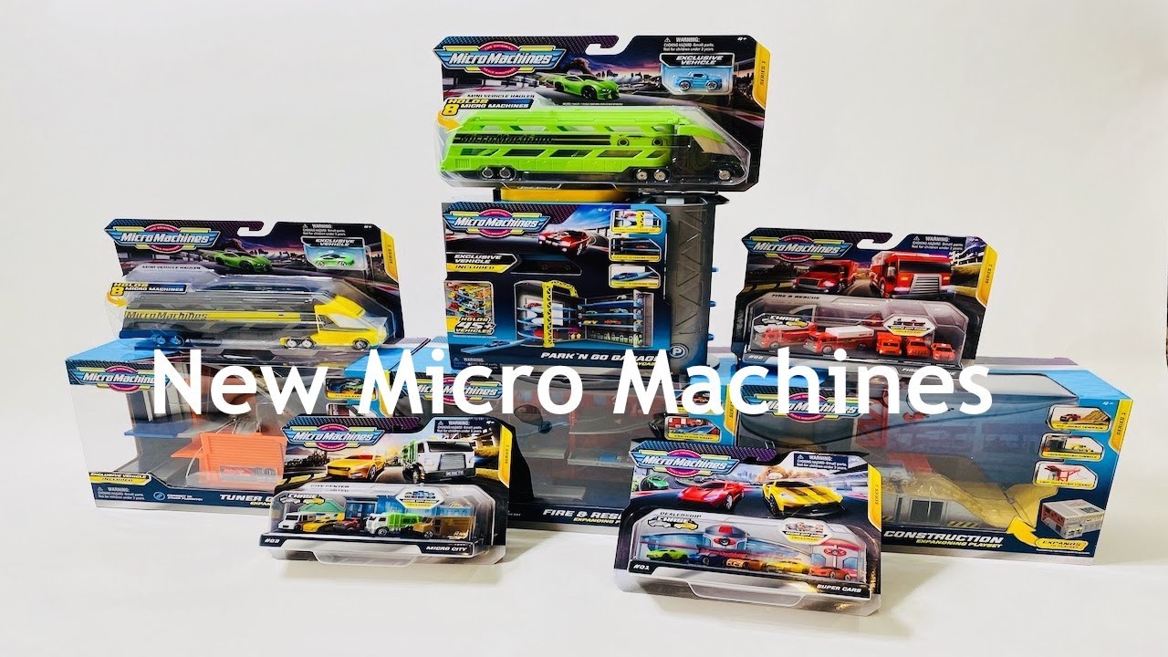 Opening lots of new Micro Machines - brand new micro machines for 2020