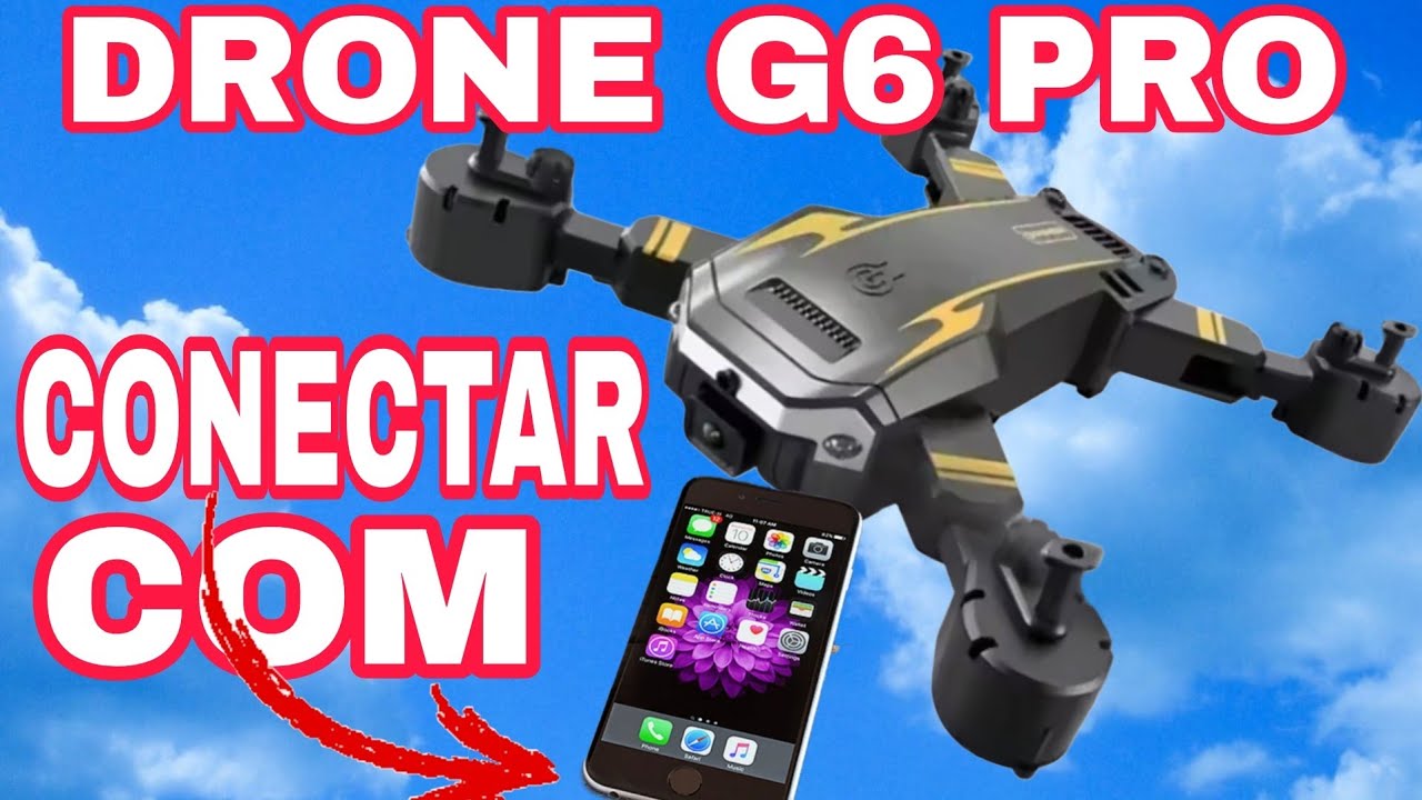 Como Conectar a Câmera do Drone G6 Com o Celular da Maneira Mais Fácil Possível