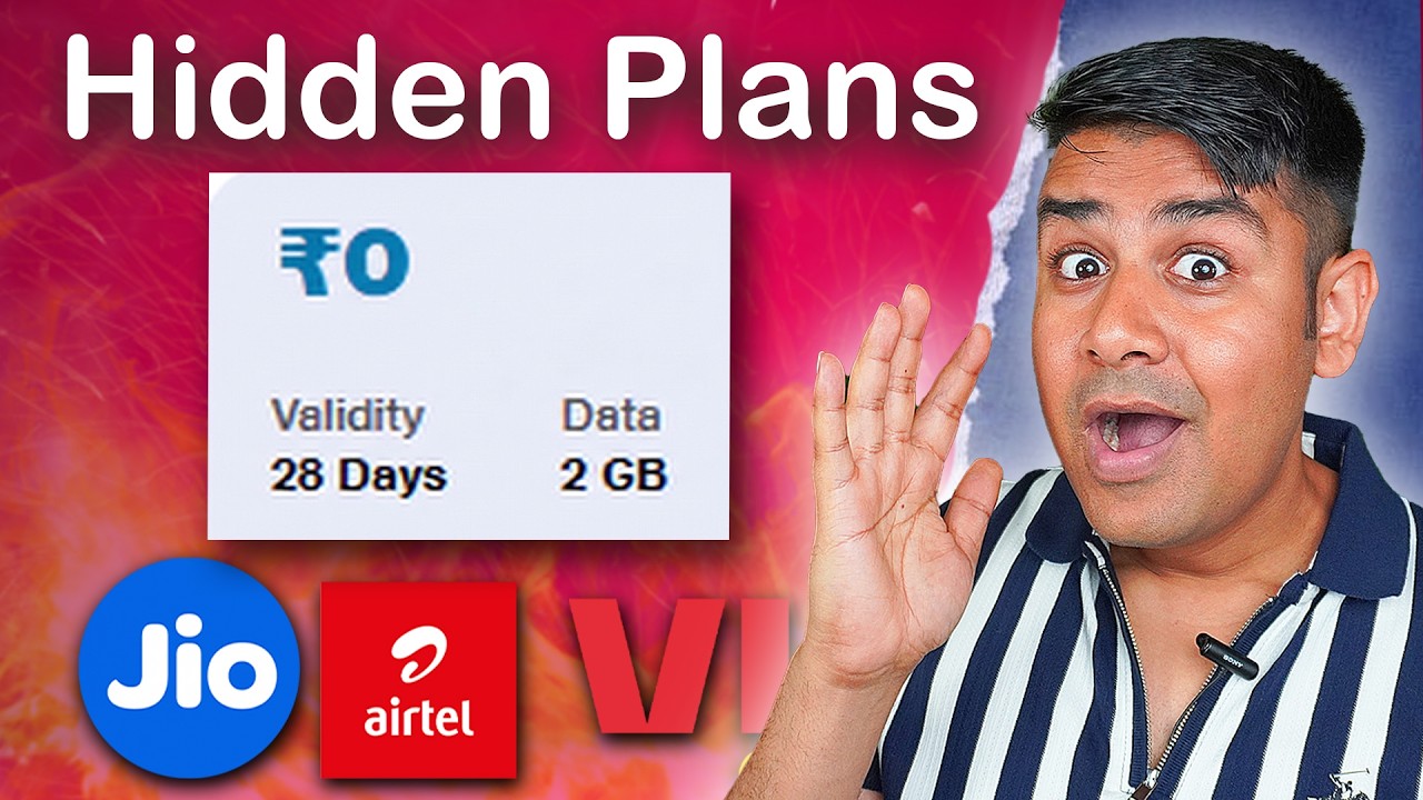Secret Recharge Plans - Jio, Airtel, Vi & BSNL (Hidden)