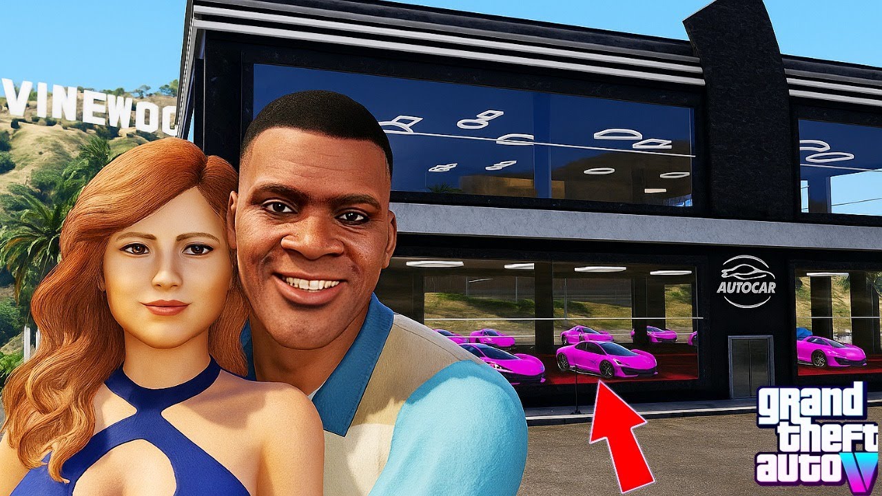 😱 🤑Franklin&rsquo;s Girlfriend Shocking Billionaire&rsquo;s Luxury Garage 😱 | GTA 5 Real Life Mod Remastered S4