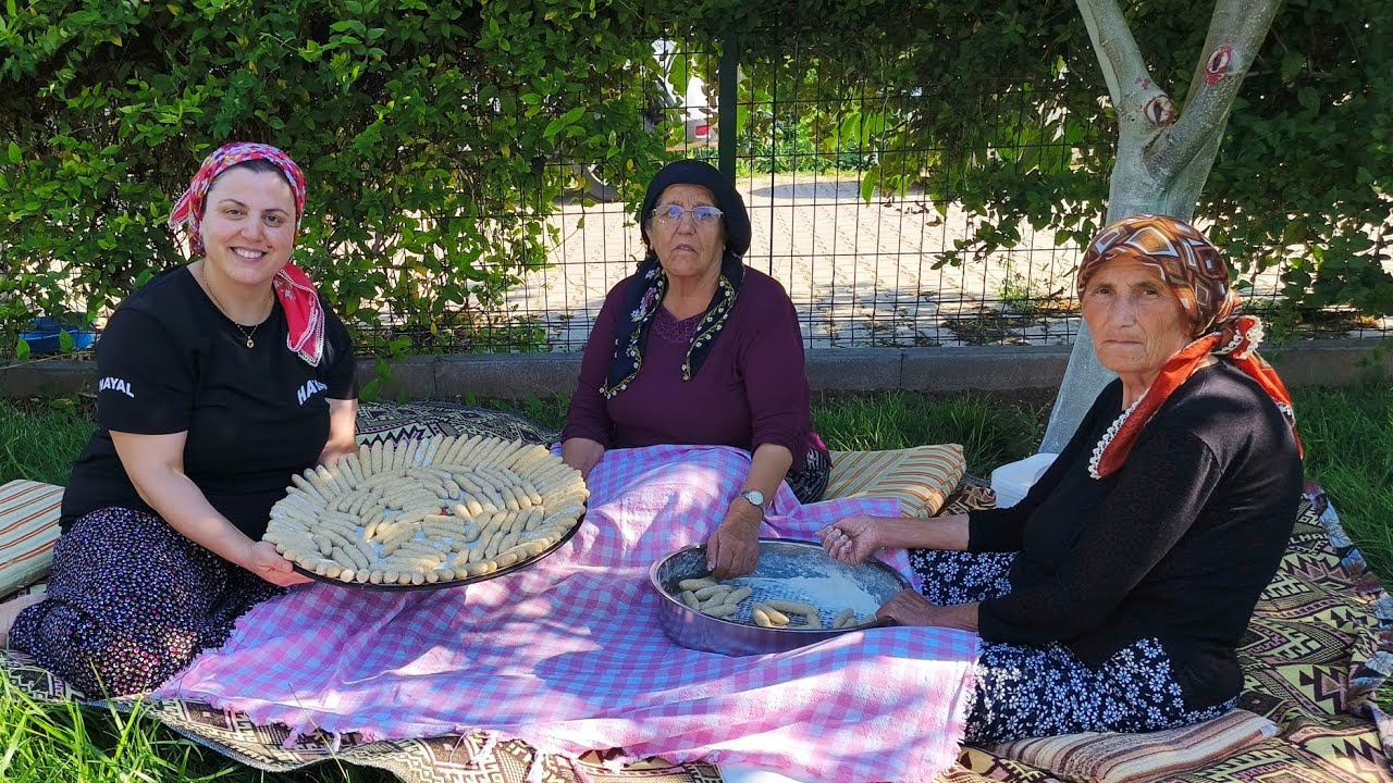 Yıllar Sonra İki Dünür Buluştular 🤩Yazın En Güzel Yemeği Sarımsaklı Köfte