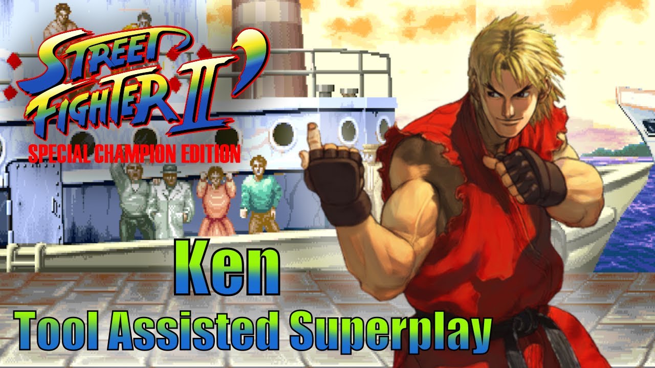 [TAS] - Street Fighter II' Champion Edition (CPS1) - Ken - Full Perfect