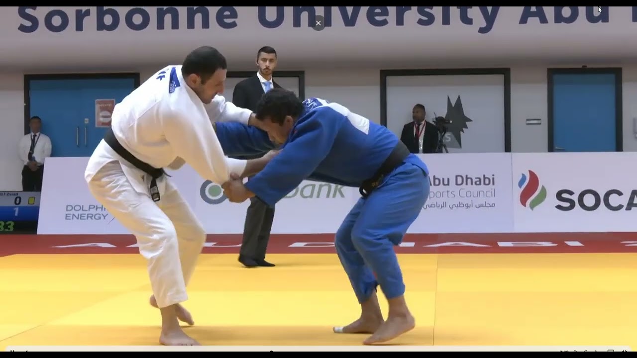 🌏Finale -81kg /M2 - BAZANDARASHVILI (GEO) v BAIALINOV (KGZ) [ABU DHABI JUDO WORLD CH. VETERANS 2023]