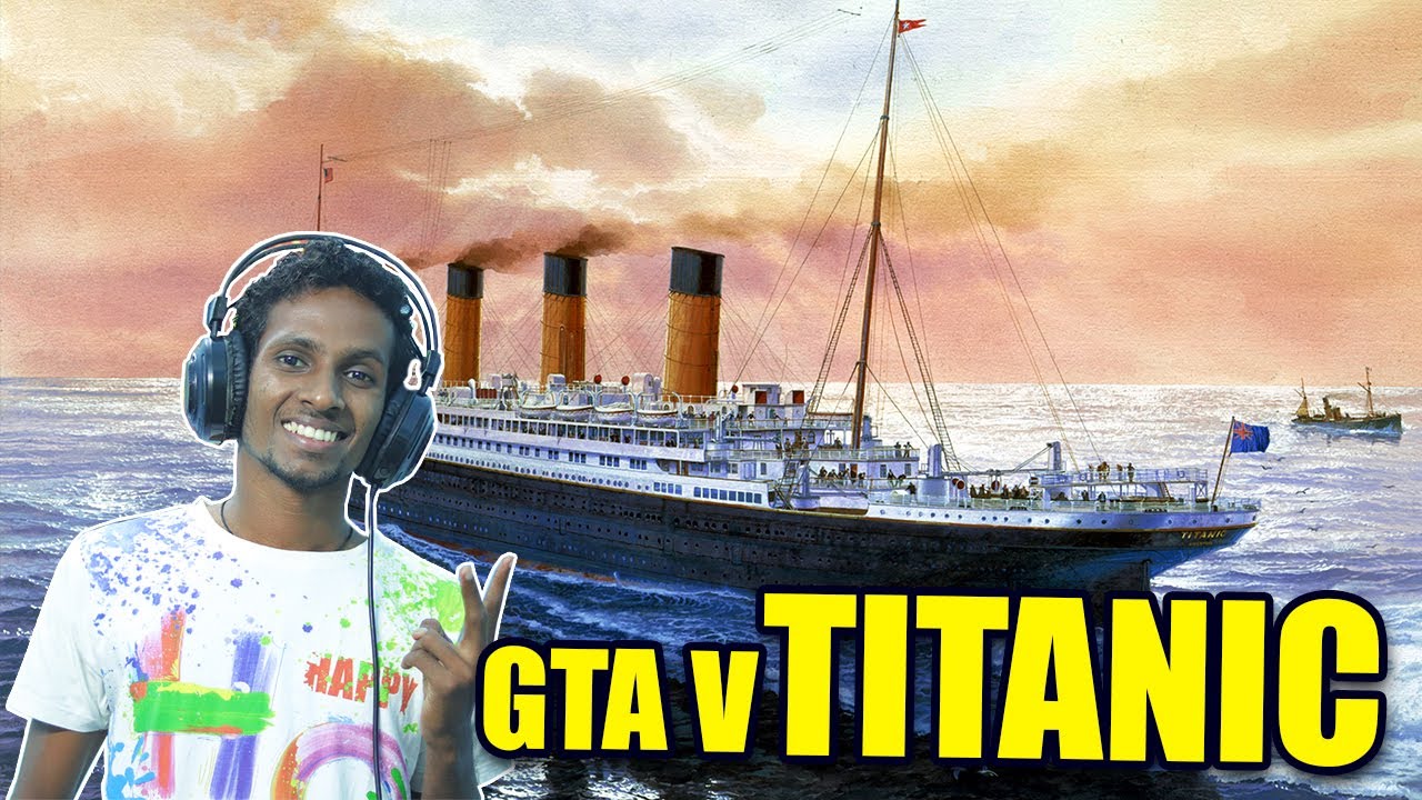 INTRODUCING TITANIC SHIP ON GTA V | MALAYALAM TECHIES