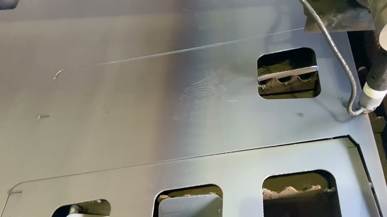 Specmax Cnc plasma cutting table in action with Hypertherm XP45. Sync cartridge fitted.