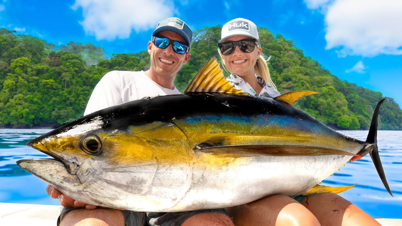 2 Days in Monster Tuna Paradise! Catch Clean & Cook