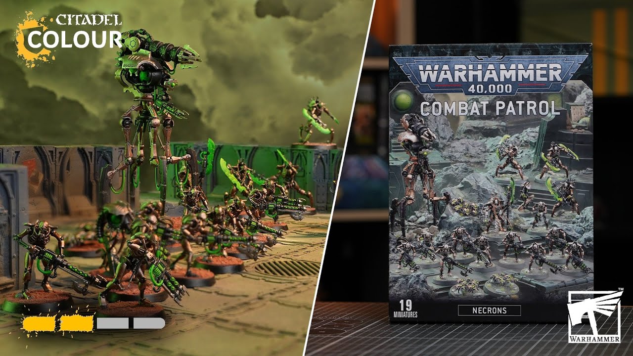 How to paint: Necrons Combat Patrol | Intermediate | Warhammer 40,000
