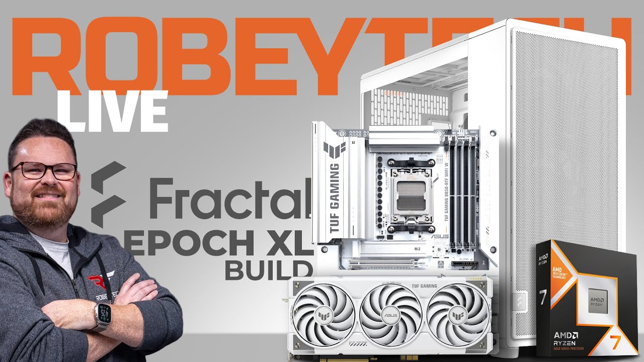 Fractal Epoch XL Gaming PC Build (Ryzen 7 9800x3D / RTX 5070Ti)