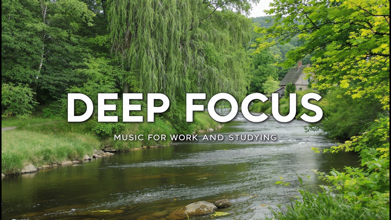 LIVE 🌙 Sleep Better Tonight with Soft Piano & Water Sounds