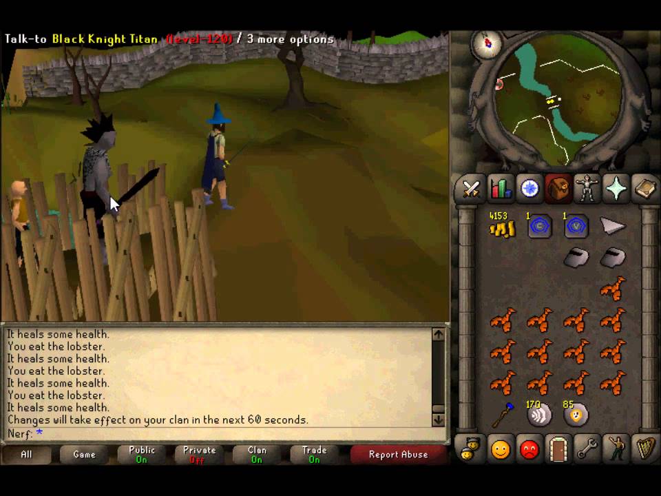 How to Kill the Black Knight Titan (07 Scape)