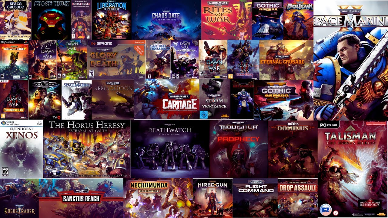 The Evolution of Warhammer 40K Games (1992&ndash;2025)