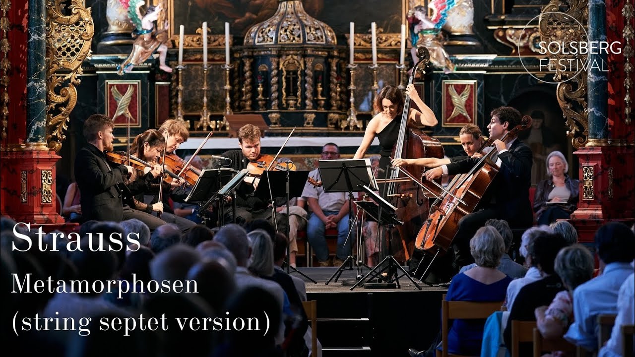 Strauss: Metamorphosen (septet) / Gabetta, Smirnov, Chang, Mönkemeyer, Ridout, Laferrière, M. Botana