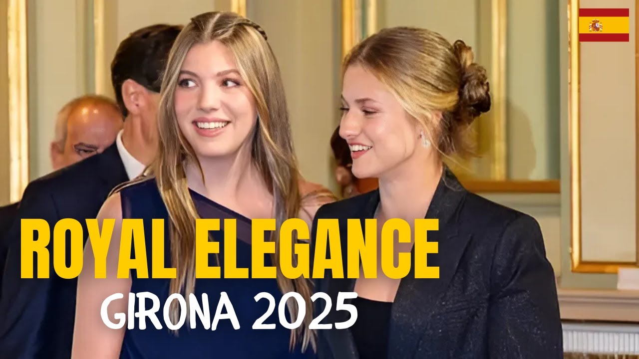 Princess Leonor and Sofia Shine at Girona Awards 2025 – A Night of Talent and Tribute