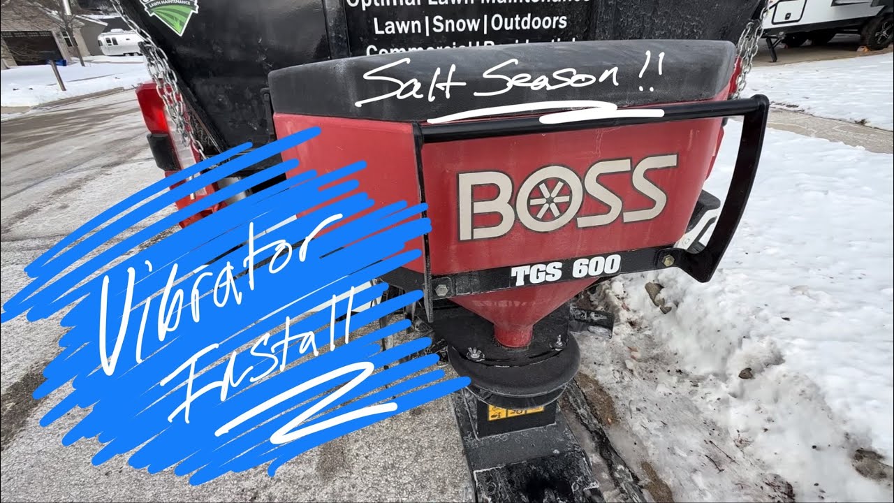 BOSS TGS600 Tailgate Salter Vibrator Install (TGS11099)