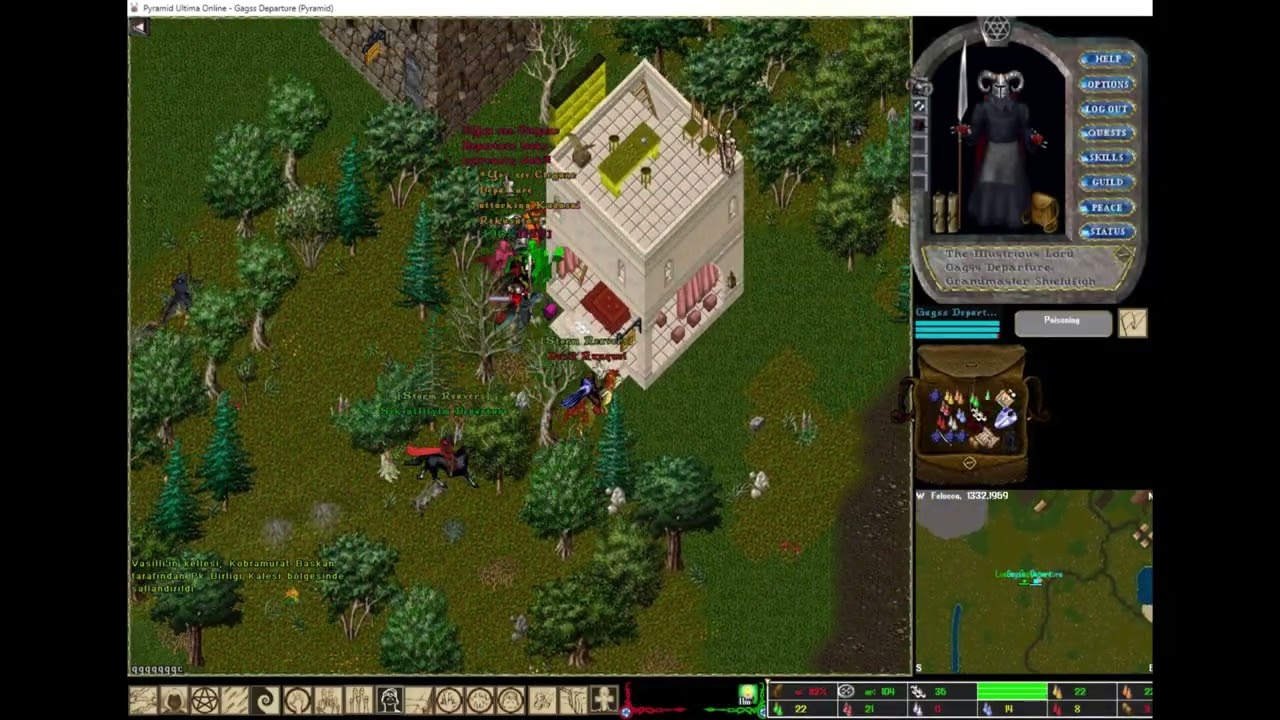 Departure Ailesi Action 42.hafta Ultima Online Pyramid UO , #pyramiduo     #ultimaonline  #gaming