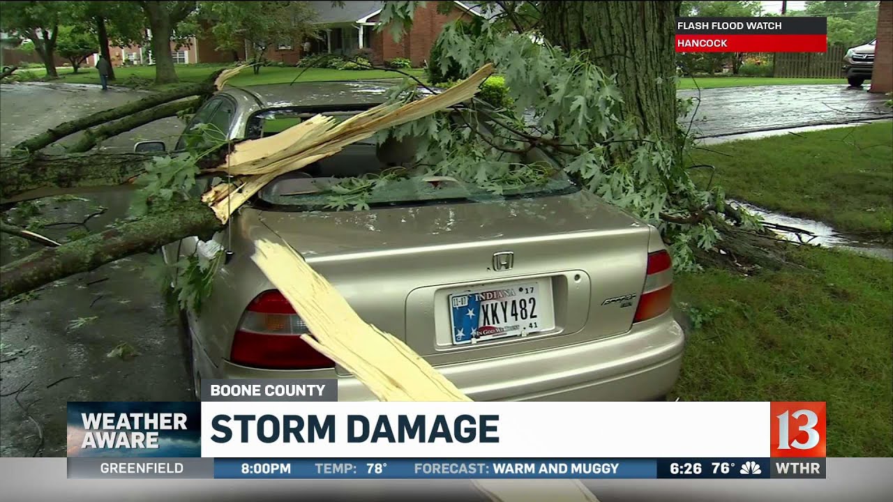 Storms cause damage, flooding in Boone County