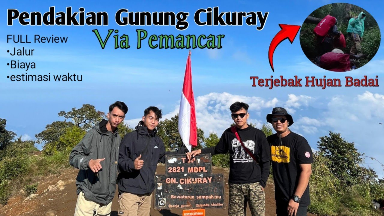 Pendakian gunung cikuray via pemancar garut || lautan awan terbaik di jawa barat