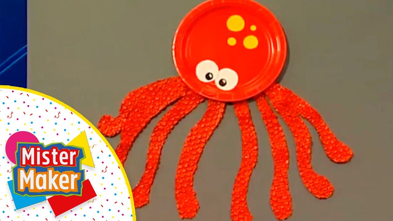 DESENHO de um POLVO e um FOGUETE 🐙 | MISTER MAKER em PORTUGUÊS