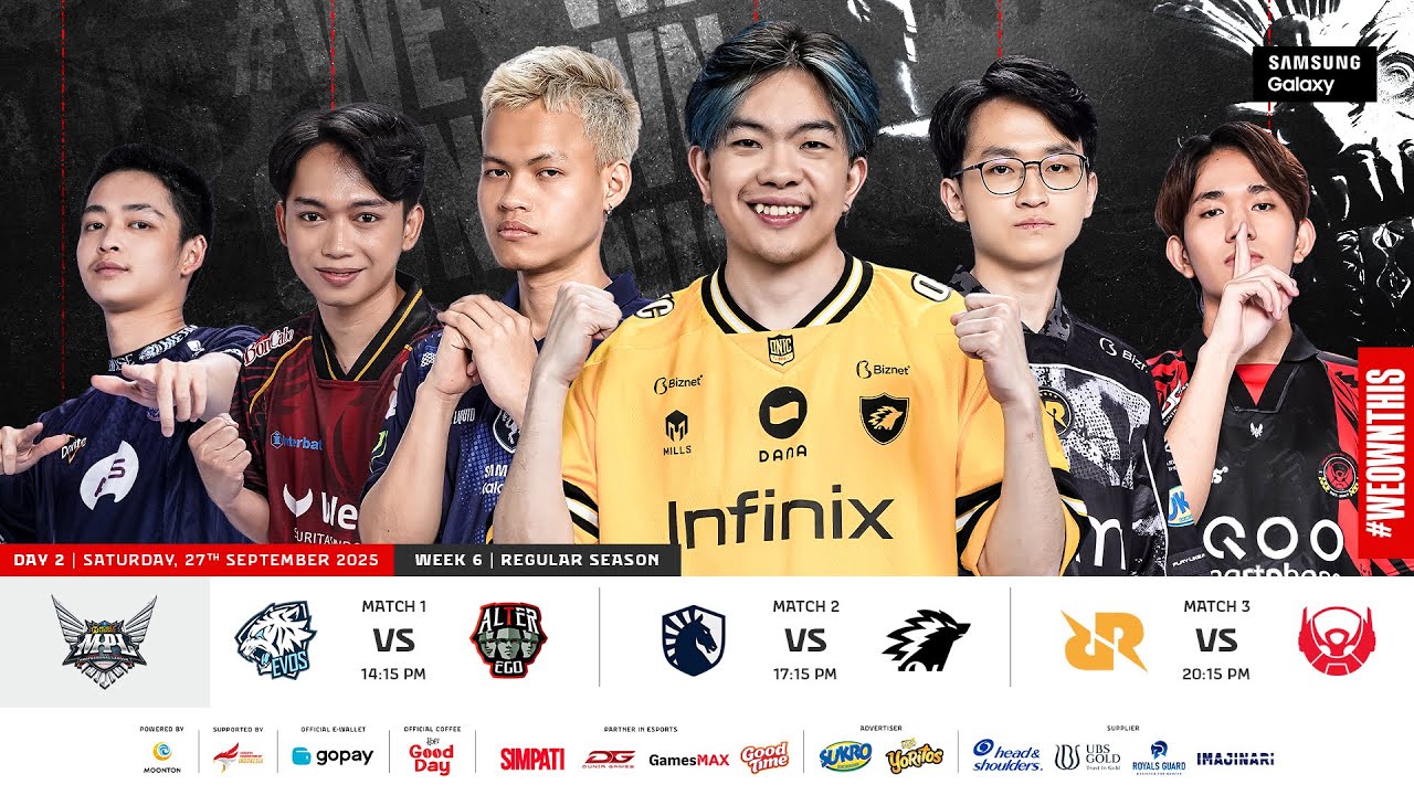 🔴 LIVE | MPL ID S16 | RS Day 2 Week 6 | English