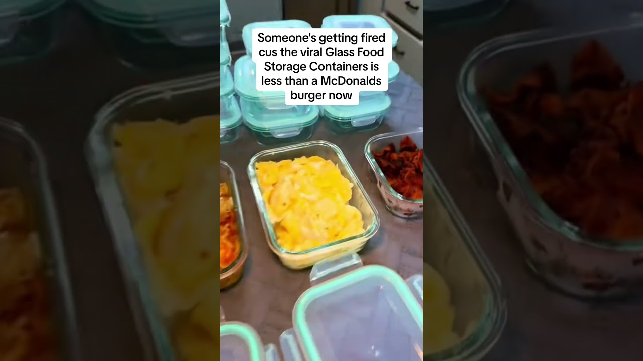 18-Pack Glass Food Storage Containers, Ideal for Meals! 