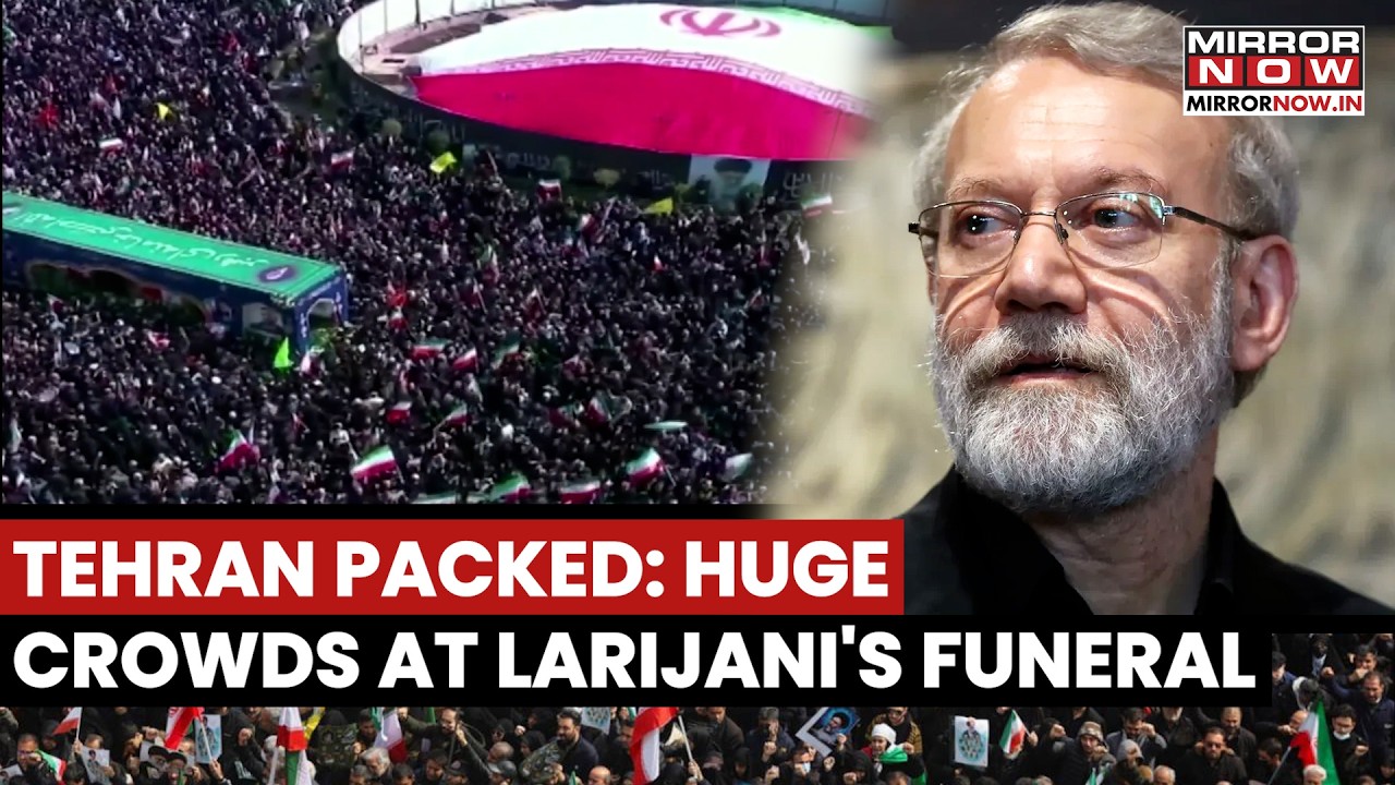 Larijani Funeral: Tehran Packed With Mourners As Massive Crowds Gather To Bid Farwell | Watch Video