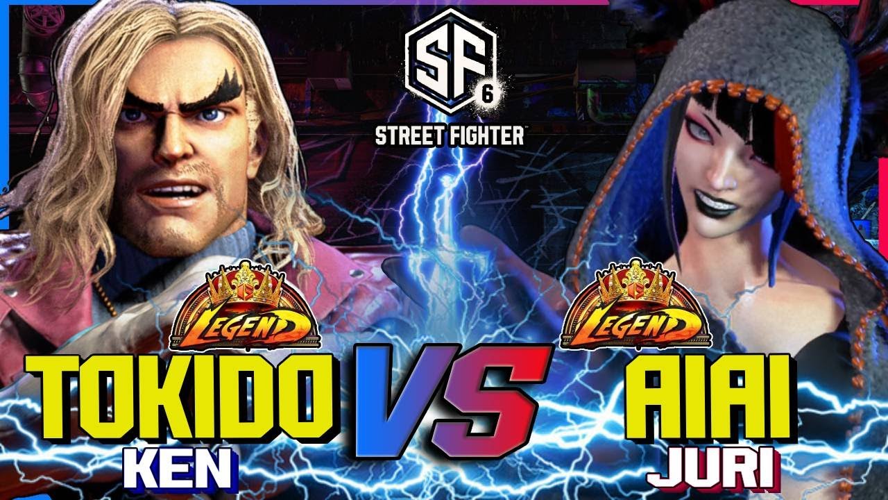 SF6 ▰ TOKIDO (Ken) vs AIAI (Juri) ▰ Street Fighter 6 High Level gameplay
