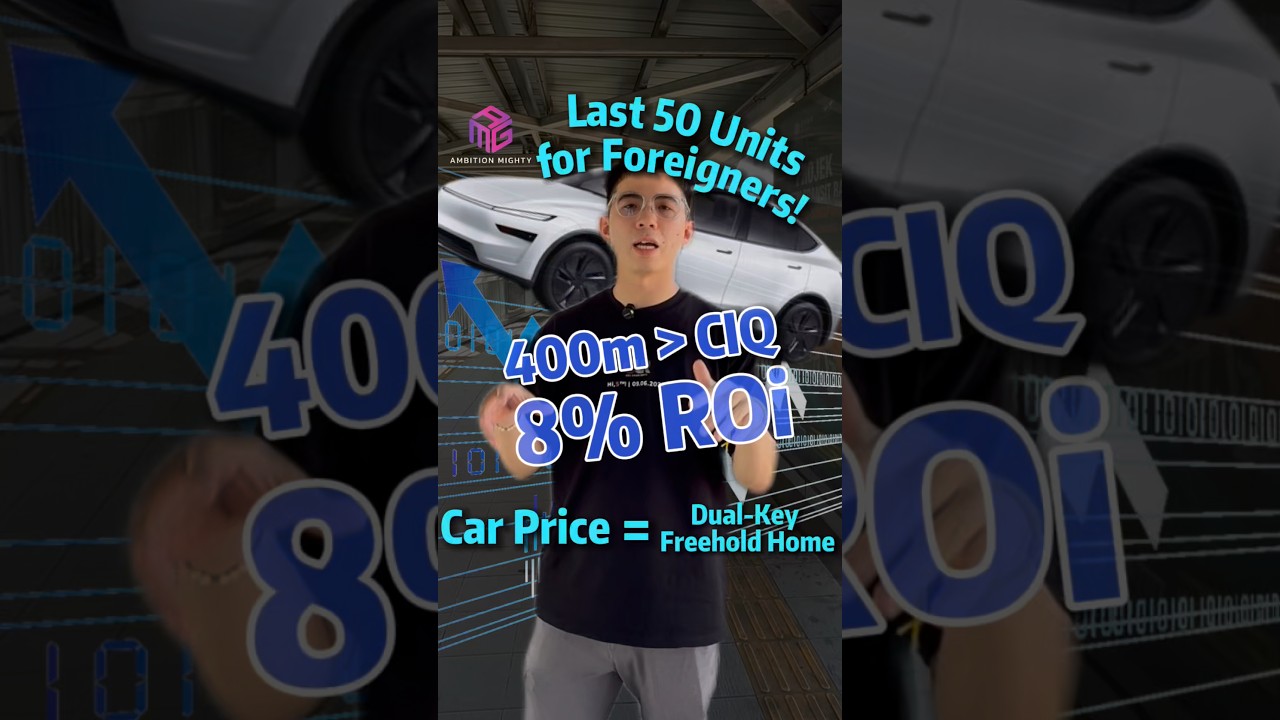 Last 50 Units Only for Foreigners!Just 400m from CIQ #property #jb #jbproperty #investment #shorts