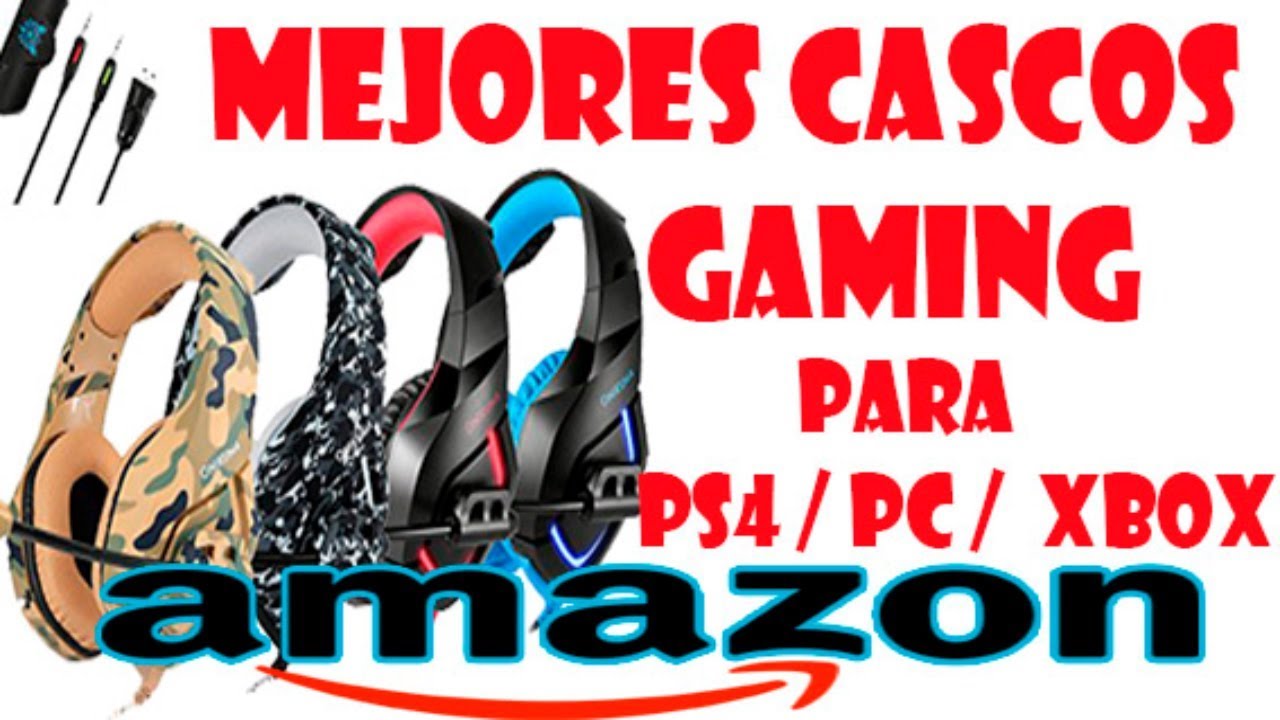 TOP 7 Mejores y  BARATOS CASCOS Gaming / Headset para PS4 / PC /🔷XBOX baratos en Amazon 2019