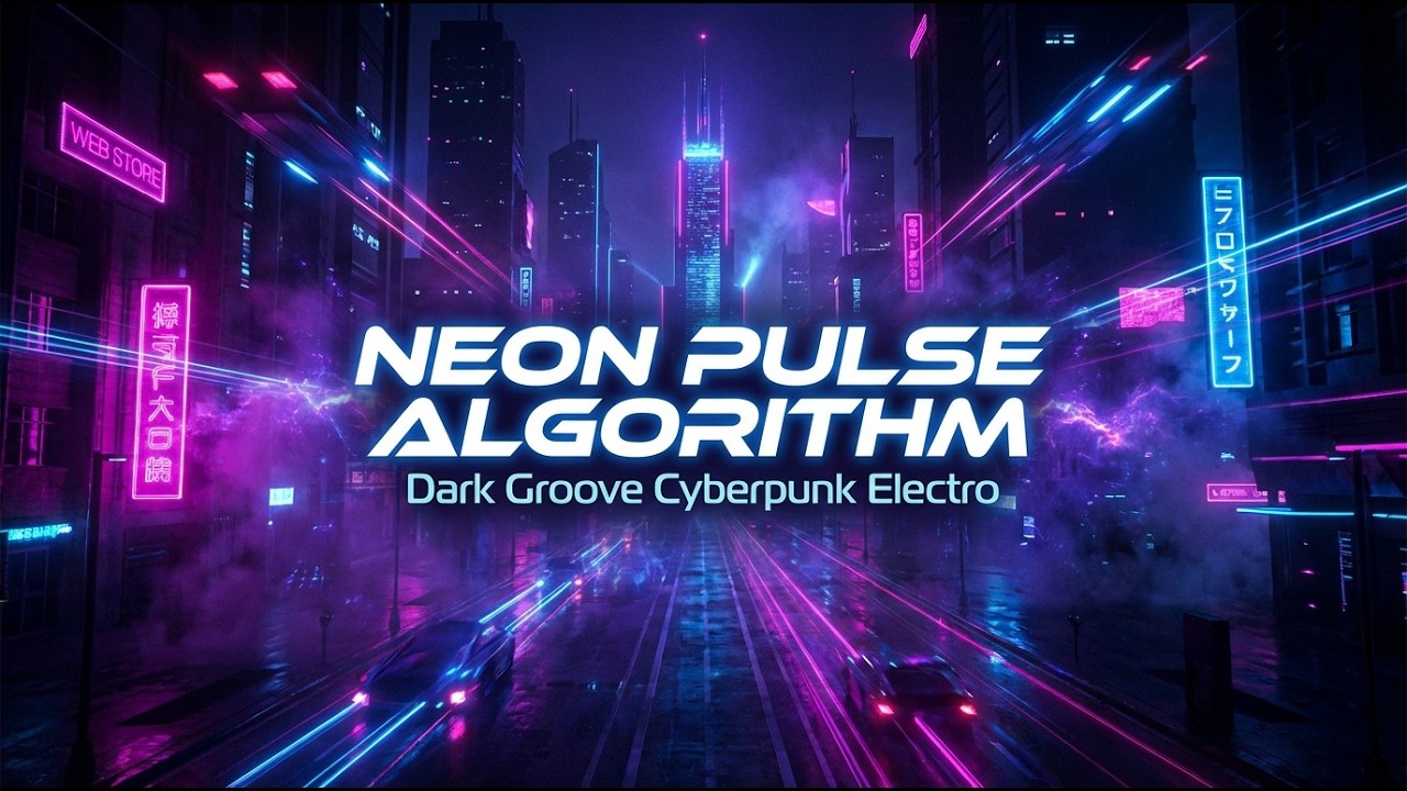 Neon Pulse Algorithm 🌌 | Dark Groove Cyberpunk Electro | Futuristic Electronic Music Journey