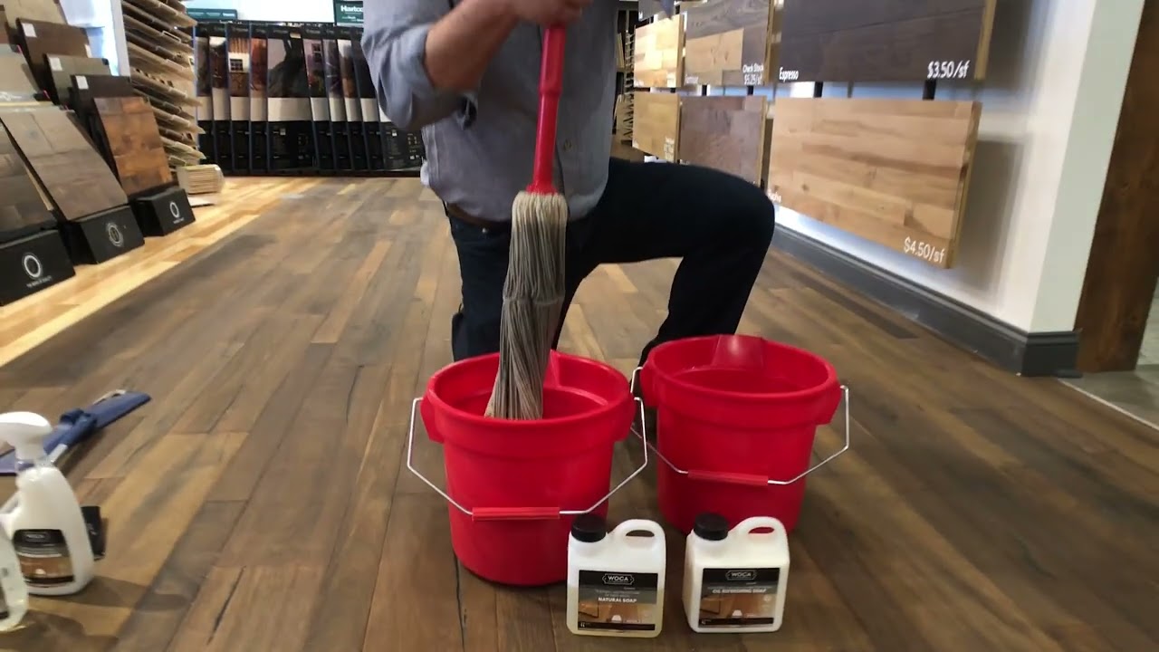 How to Clean a WOCA Oil Finished Hardwood Floor