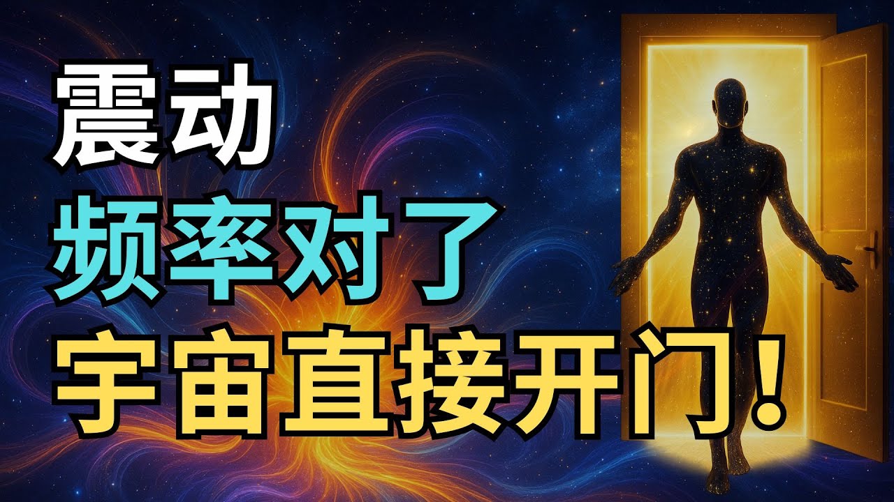 震动频率对了，宇宙直接开门！| 高频连接术，超简单超快！| 觉行致富 Awaken & Abundant